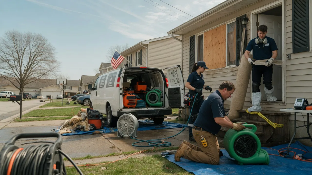 Water Damage Restoration in Lake Lynn, PA near me